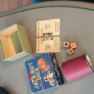 Roll-em Jack-Pot Dice game  Milwaukee, Wi Vintage